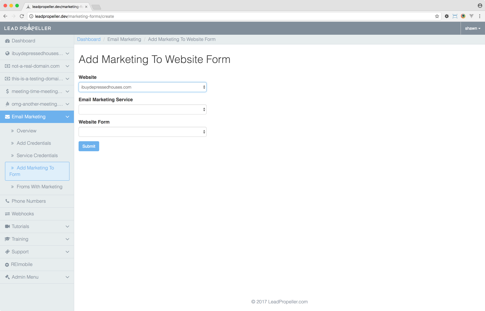 add email addresses to your email marketing lists